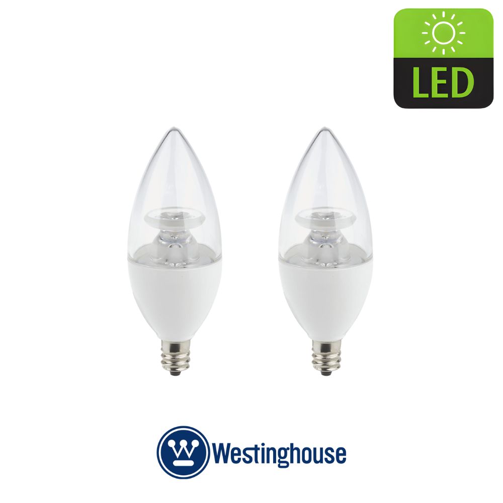 BOMBILLO LED 5W VELA E12 6500K MVOLT 2PK WESTINGHOUSE