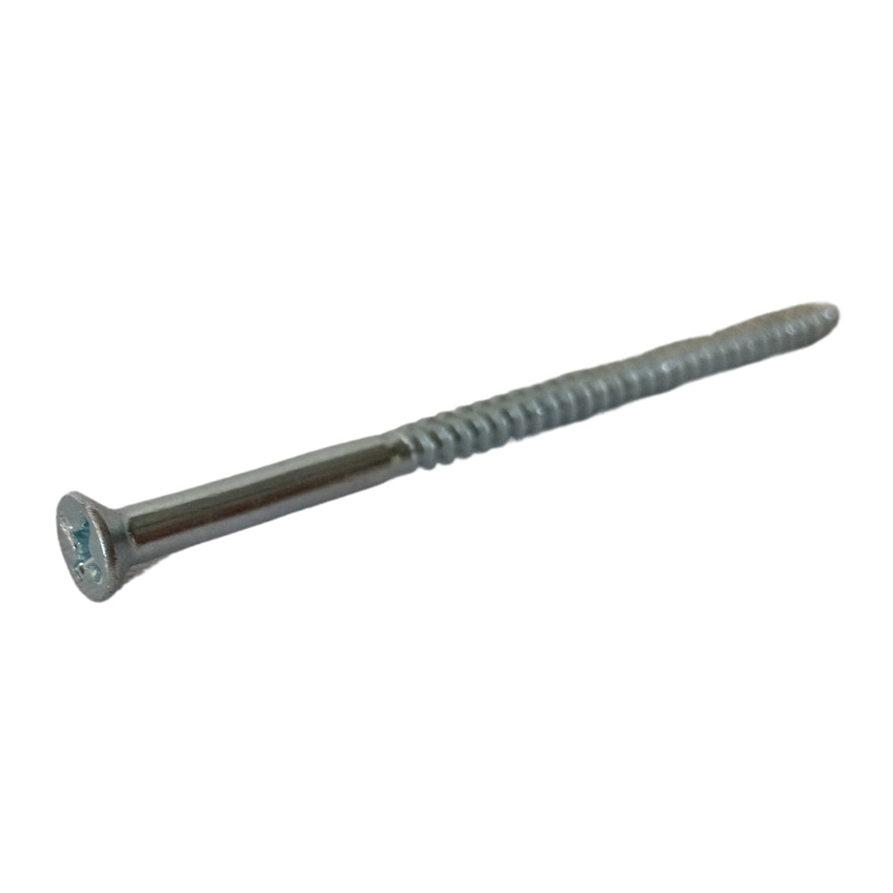 TORNILLO PARA MADERA CAB PLANA PHILLIPS ZINC #6 x 2-1/2 PULGADAS