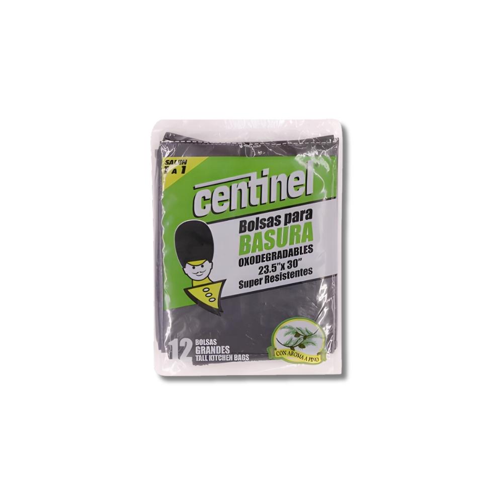 BOLSA PARA BASURA CENTINEL GRANDE 12U 23.5X30