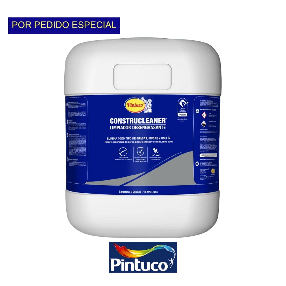 CONSTRUCLEANER LIMPIADOR DESENGRASANTE 3100 TANQUE 5 GL