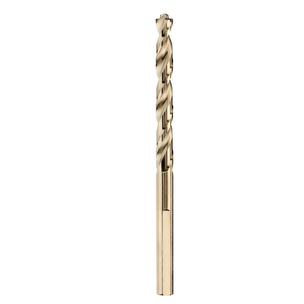 BROCA PARA METAL 3/16 PULGADAS HSS DORADA DEWALT (DW1912)