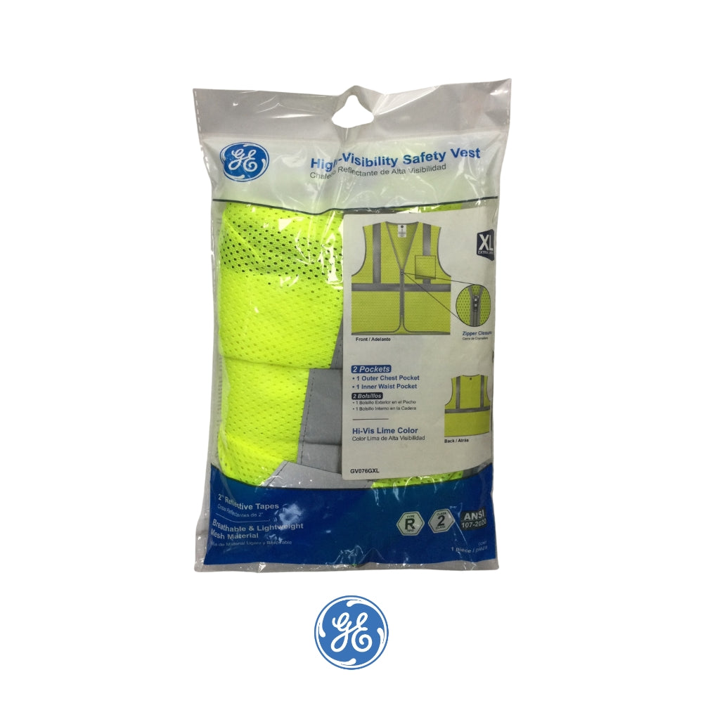 CHALECO SEGURIDAD - 2 BOLSILLOS LIMA XL PULGADASGE PULGADAS