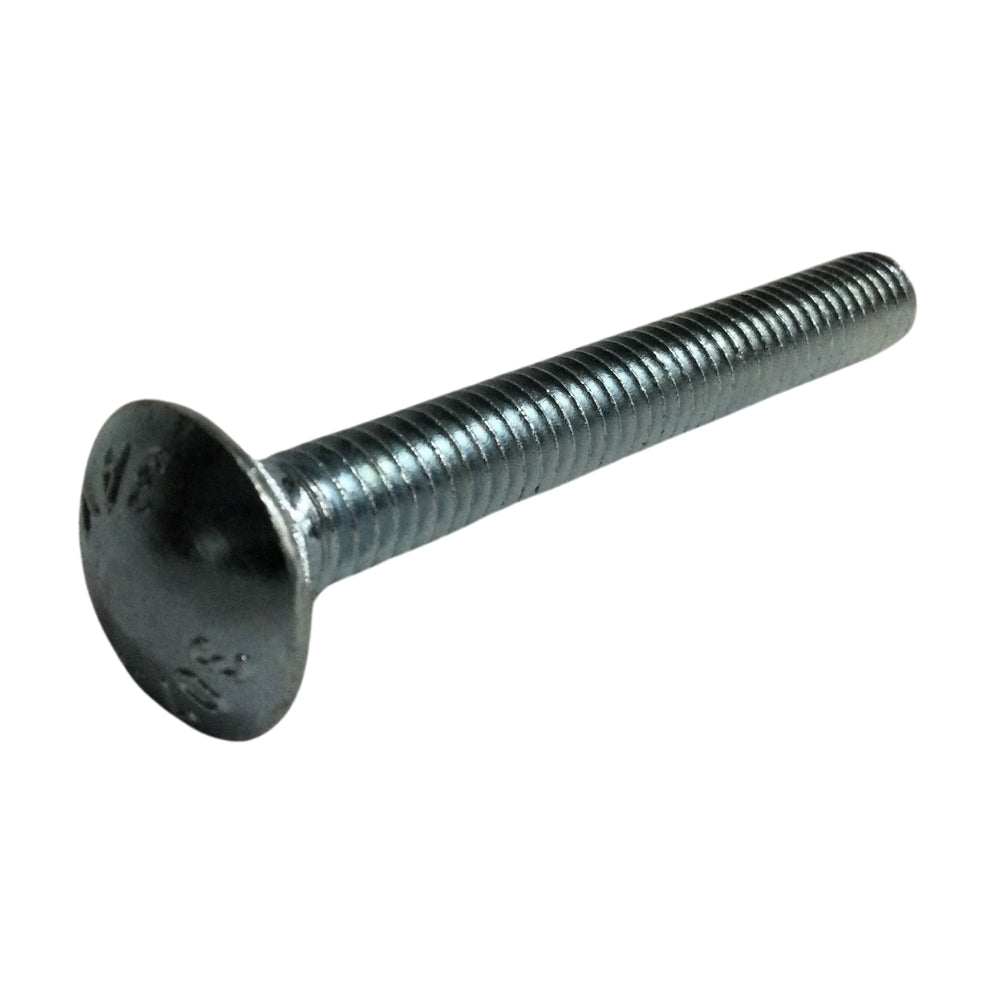 PERNO DE CARRUAJE ZINCADO ACERO GRADO 2 5/16 PULGADAS-18x 2-1/2 PULGADAS ROSCA ESTANDAR