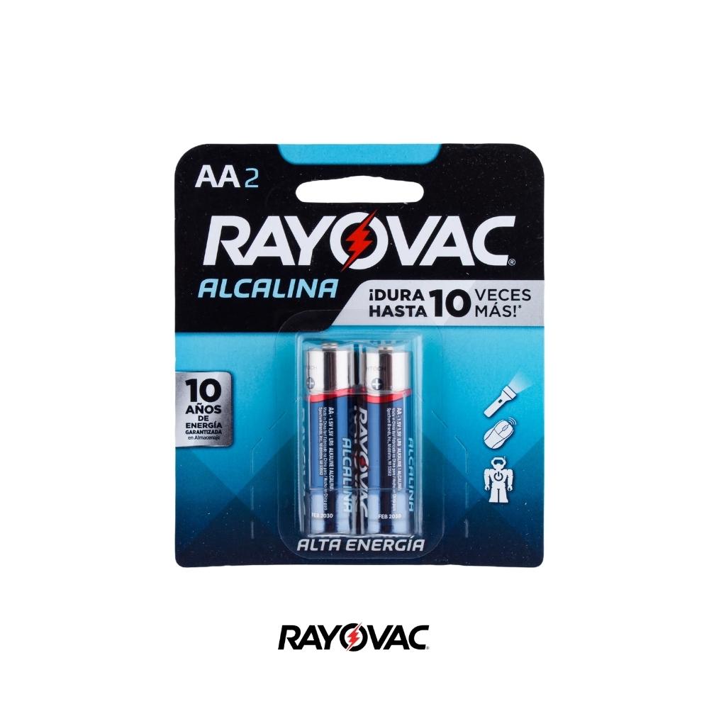 BATERIA ALCALINA AA-2 RAYOVAC