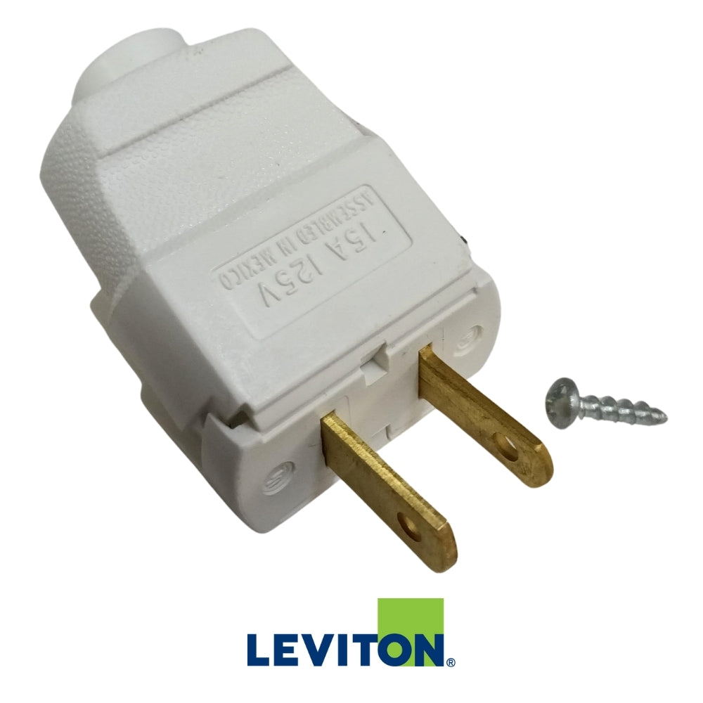 CONECTOR ELECTRICO TERMOPLASTICO 15A/125V BLANCO (3201175)