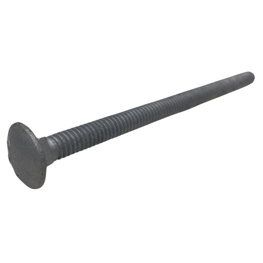 PERNO DE CARRUAJE GALVANIZADO EN CALIENTE 1/4 PULGADAS-20 x 4 PULGADAS ROSCA ESTANDAR