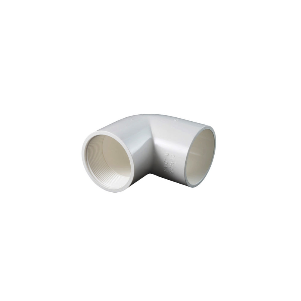 CODO 90º PVC 18MM-3/4 PULGADAS CON ROSCA SCH-40