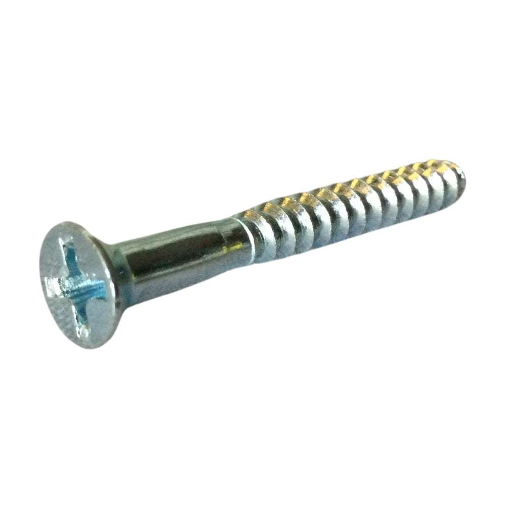 TORNILLO PARA MADERA CAB PLANA PHILLIPS ZINC #8 x 1-1/2 PULGADAS