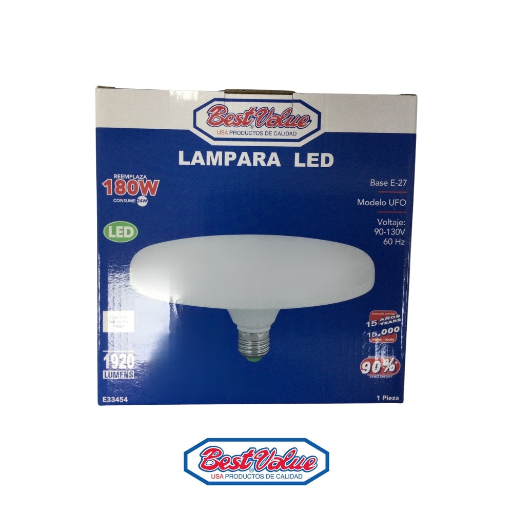 BOMBILLO LED TIPO UFO 24W 6400K 120V E33454