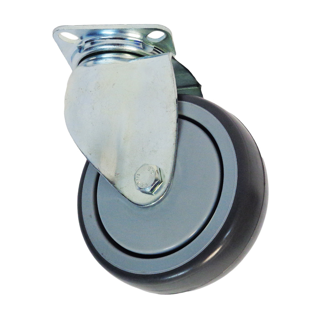 RODAJA DE POLIURETANO GIRATORIA 4 PULGADAS X 1 1/4 PULGADAS 100 KILOGRAMOS TENTE-ROLLEN