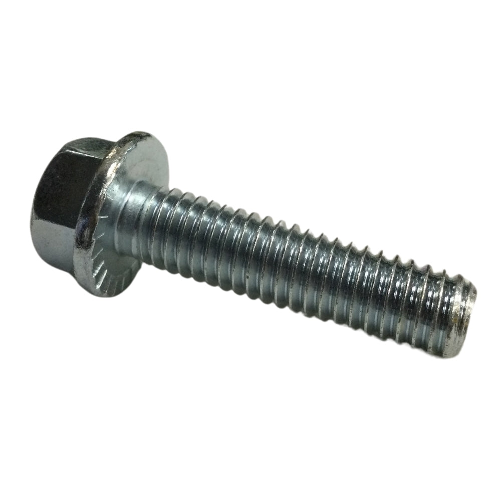 PERNO CABEZA BRIDA HEXAGONAL DENTADA GRADO 5 3/8 PULGADAS-16 x 1-1/2 PULGADAS ROSCA ESTANDAR