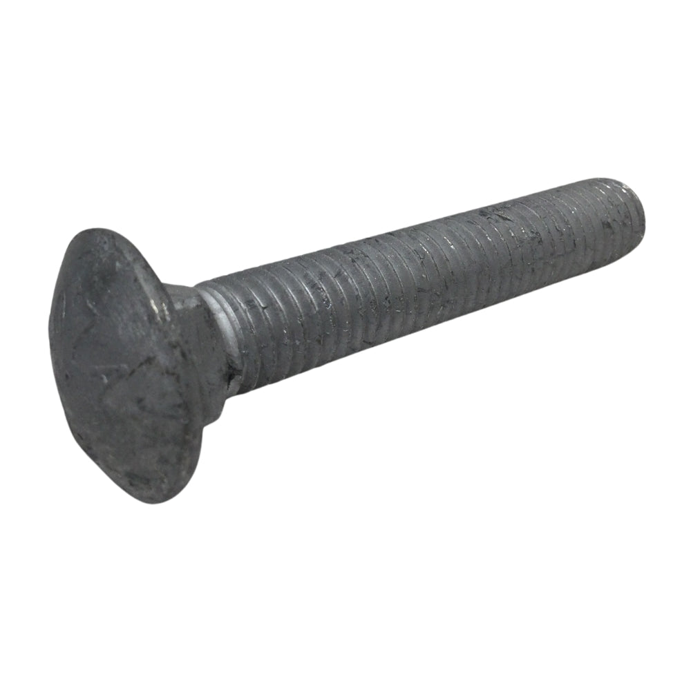 PERNO DE CARRUAJE GALVANIZADO EN CALIENTE 1/2 PULGADAS-13 x 3 PULGADAS ROSCA ESTANDAR