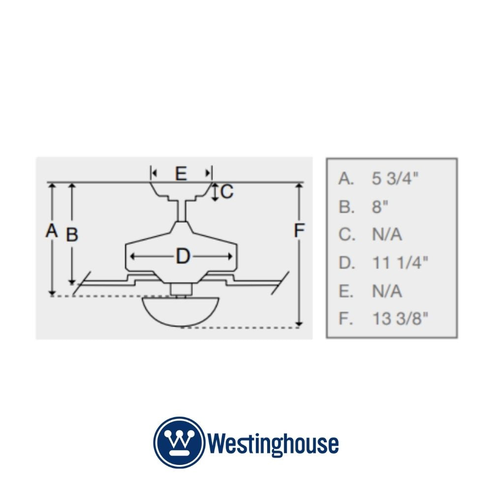 ABANICO DE TECHO 42 PULGADAS CONTEMPRA TRIO NIQUEL CEPILLADO WESTINGHOUSE