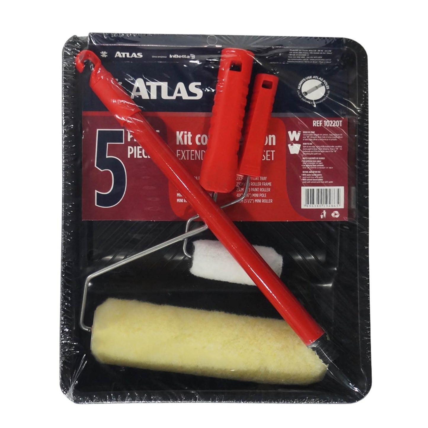 KIT PARA PINTAR 5 PIEZAS ATLAS