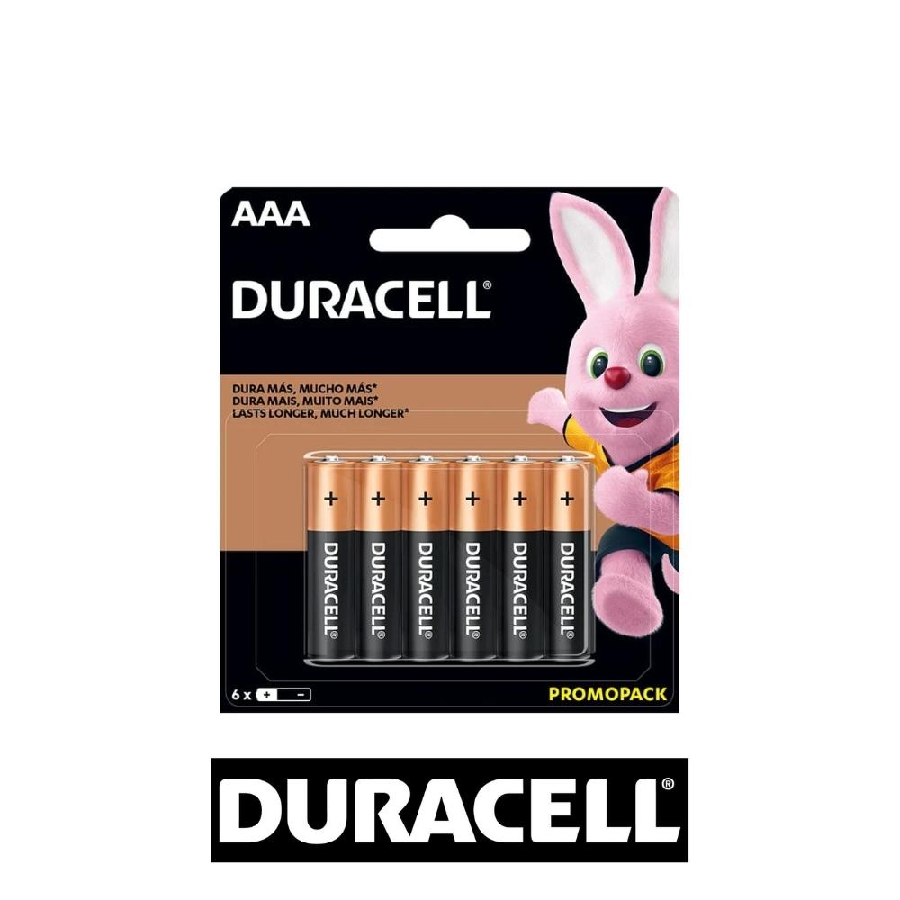 BATERIA AAA X 6 DURACELL