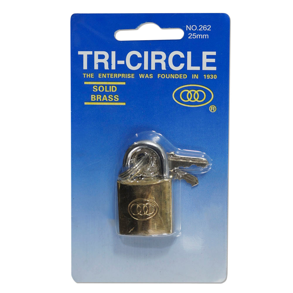 CANDADO TRI-CIRCLE 25mm