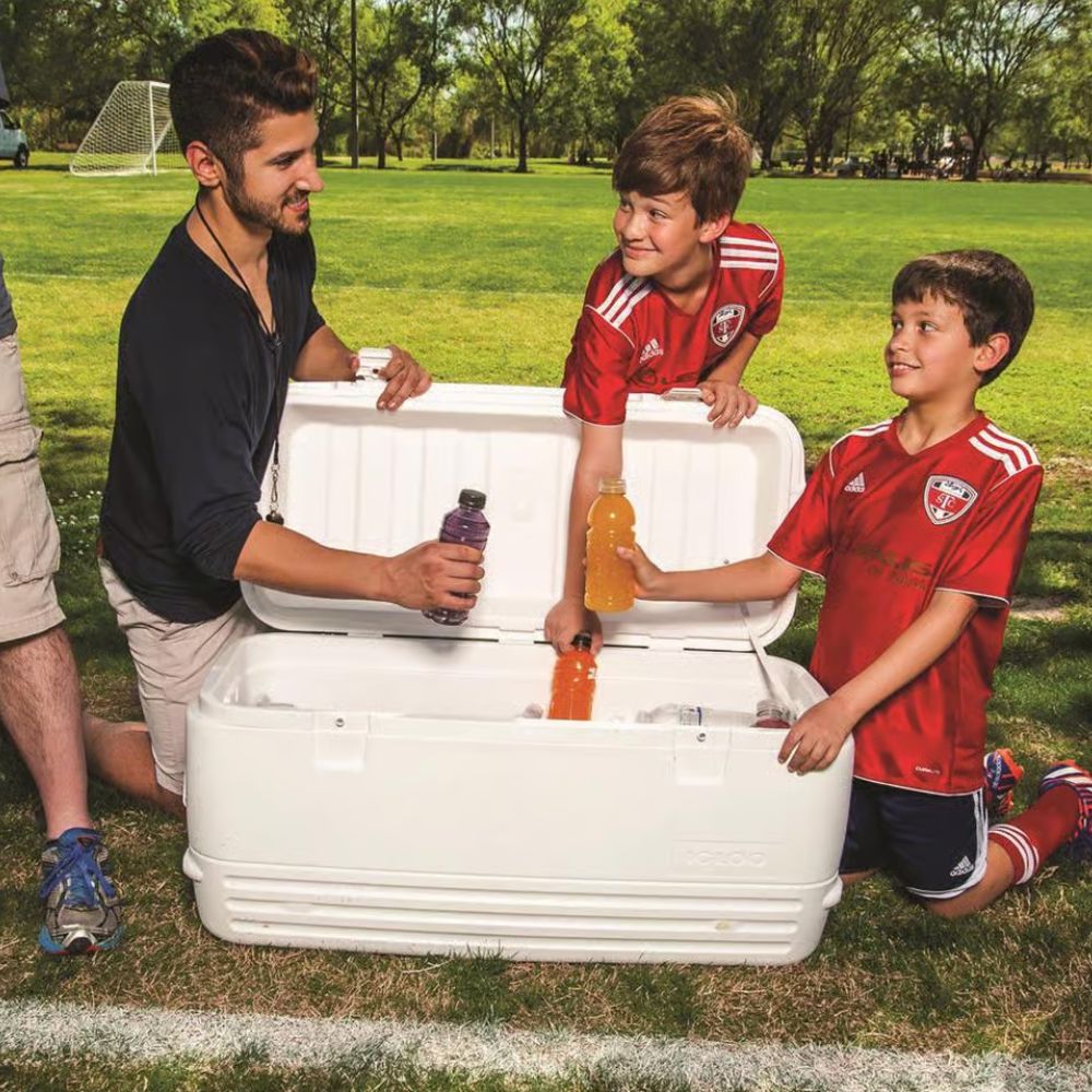 COOLER MARINO IGLOO BLANCA 120 QT