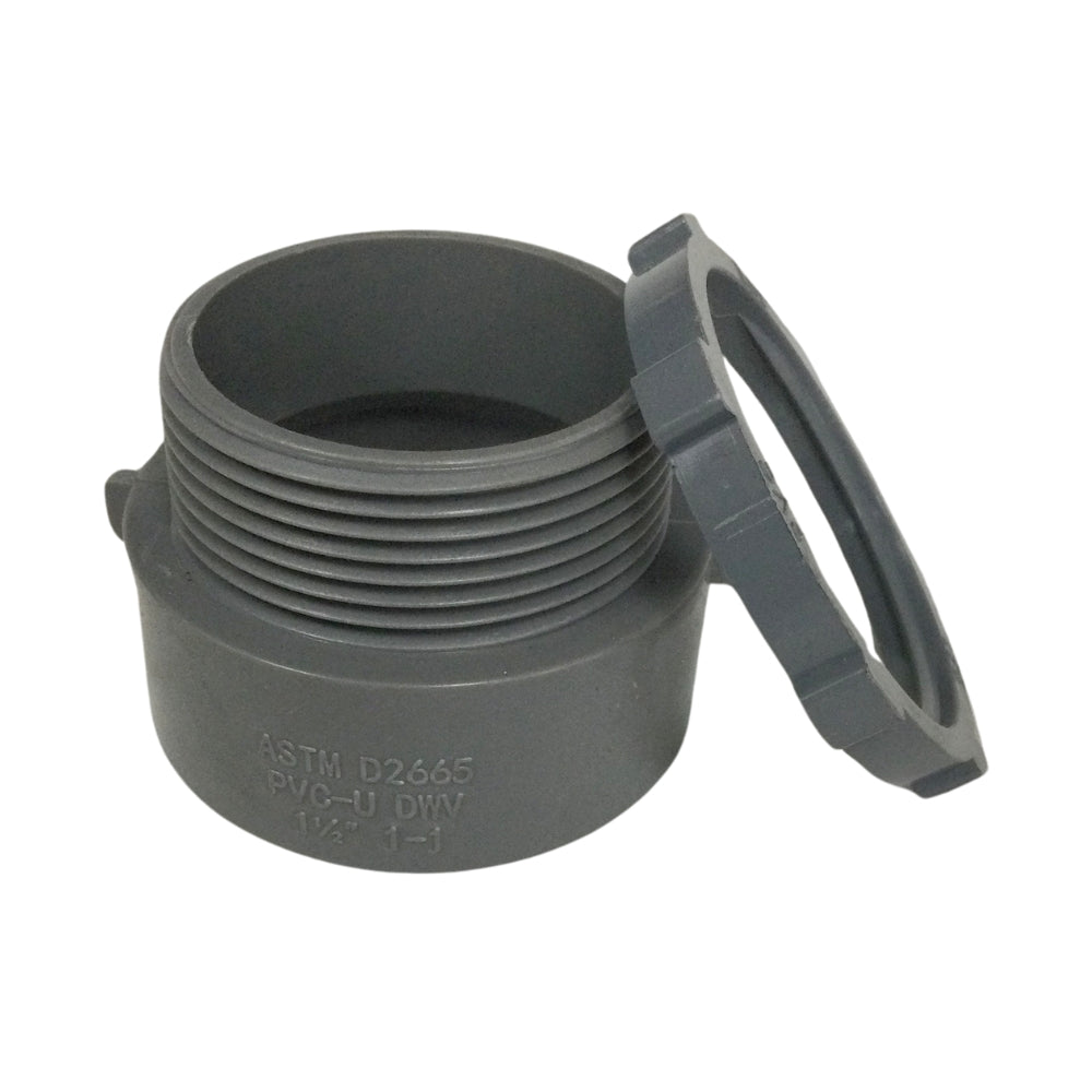 CONECTOR ELECTRICO PVC 38MM-1-1/2 PULGADAS C/C