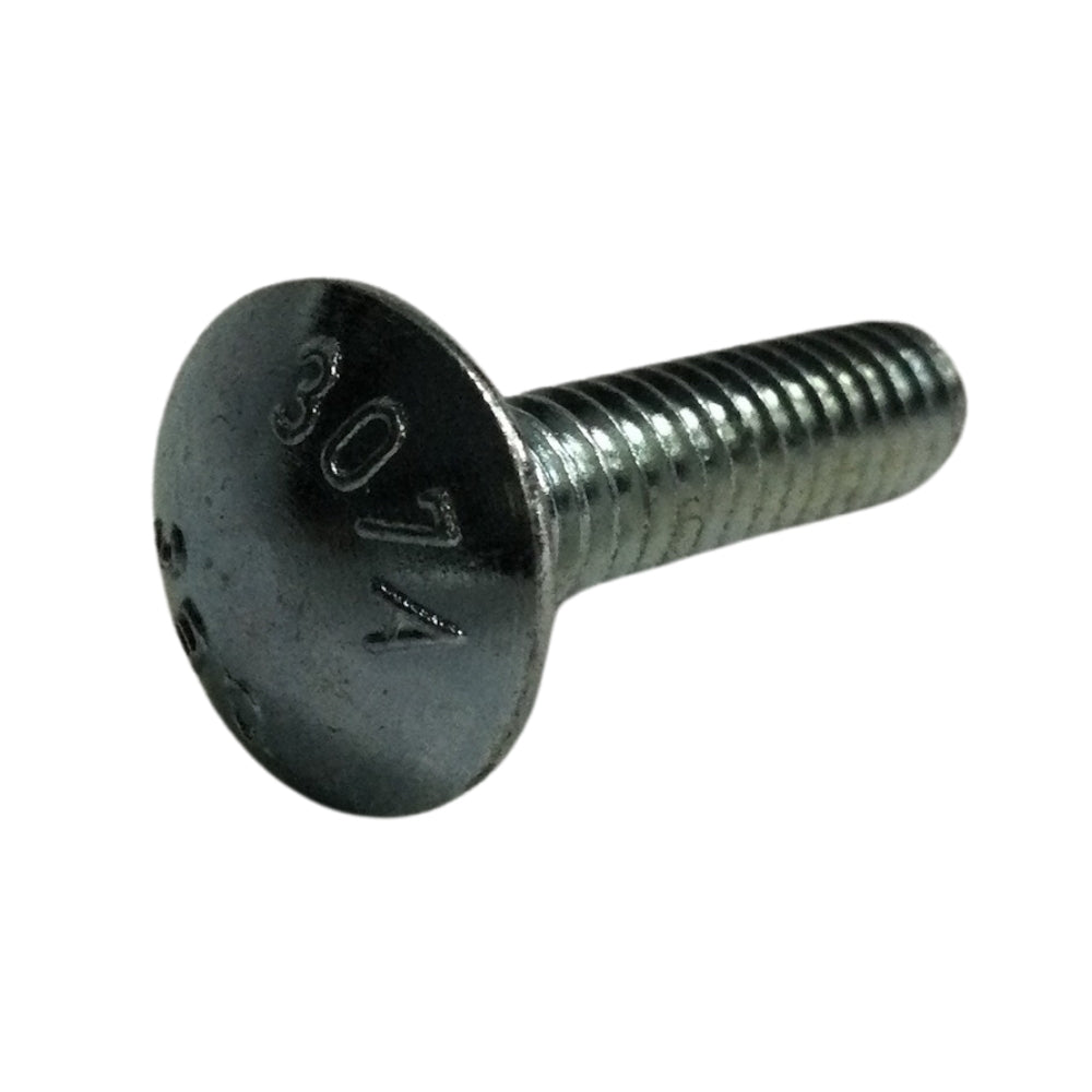 PERNO DE CARRUAJE ZINCADO ACERO GRADO 2 1/4 PULGADAS-20 x 1 PULGADAS ROSCA ESTANDAR