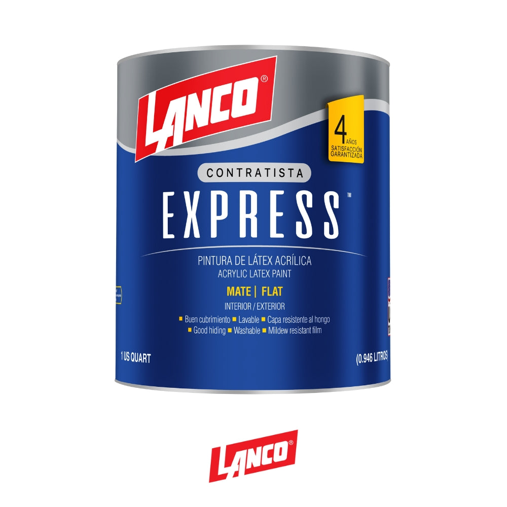 PINTURA EXPRESS LATEX BLANCO CUARTO EC370-5 LANCO