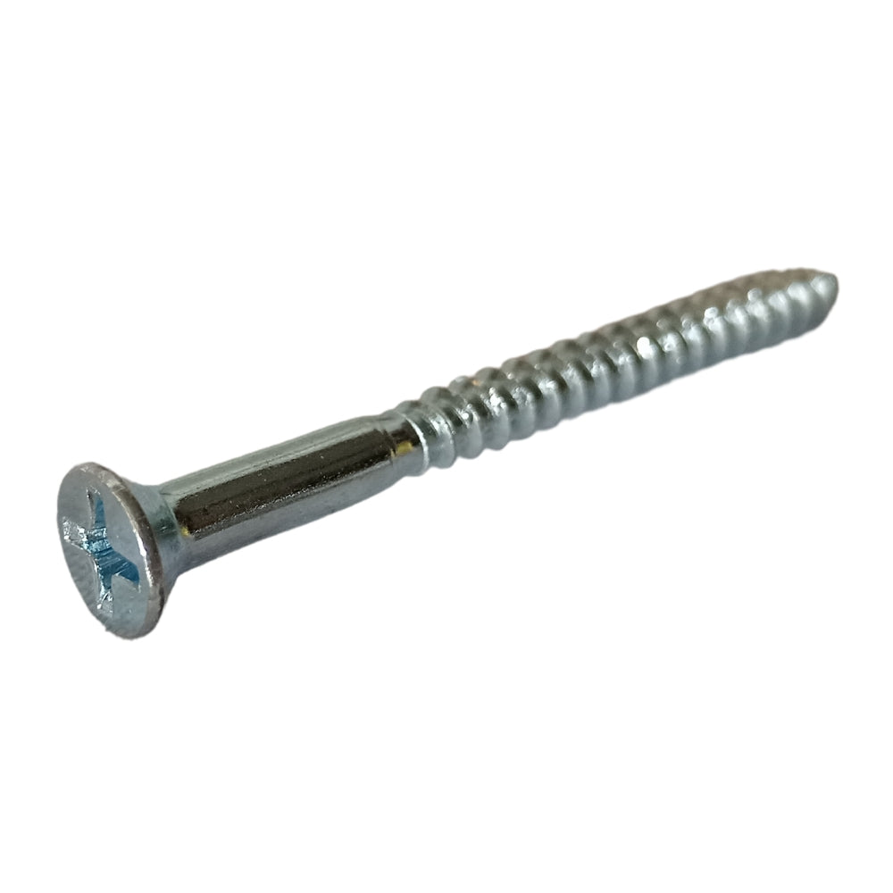TORNILLO PARA MADERA CAB PLANA PHILLIPS ZINC #8 x 2 PULGADAS