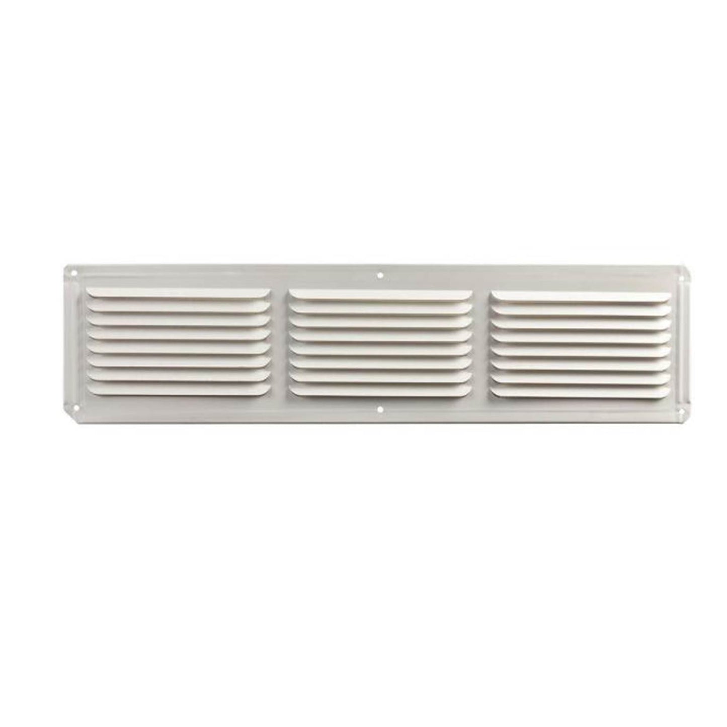 REJILLA DE VENTILACION DE ALUMINIO BLANCO 4 IN X 16 IN