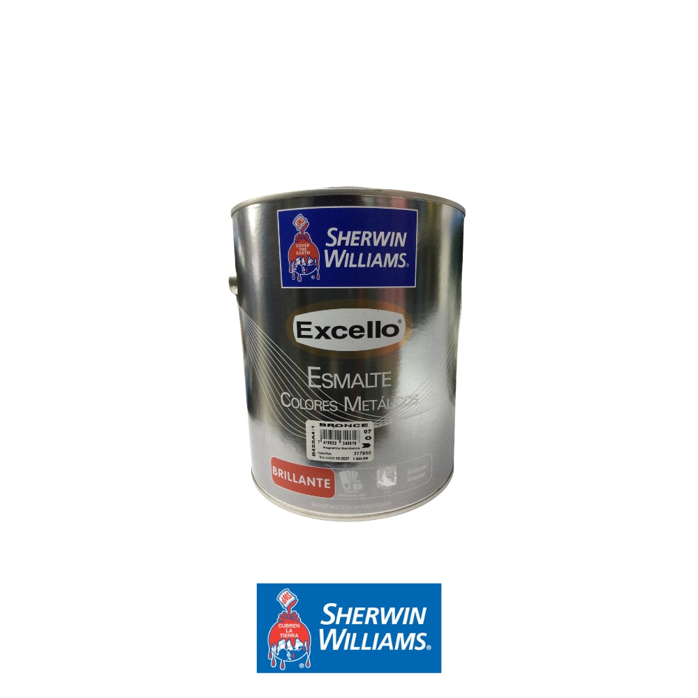 PINTURA ESMALTE METALICO BRONCE EXCELLO GL B4SSA4-1 SHERWIN WILLIAMS