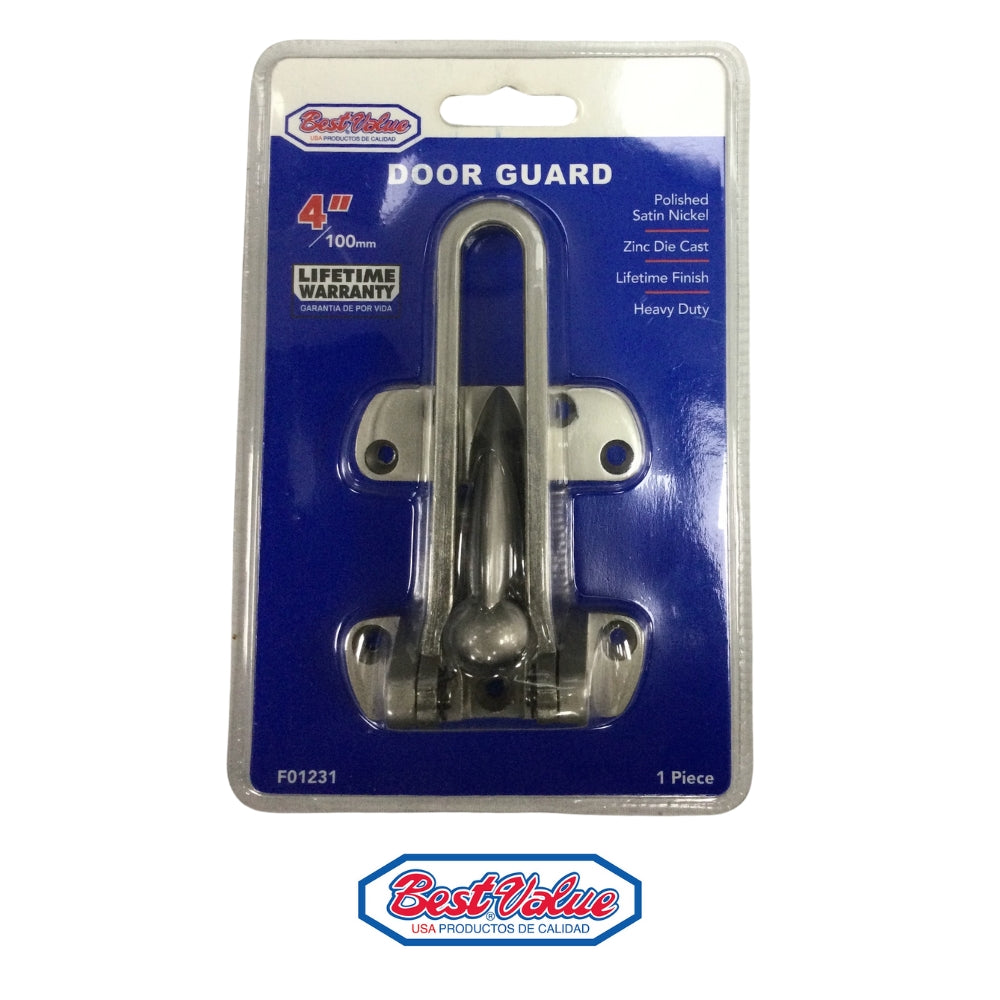 BROCHE D/SEGURIDAD P/PUERTA PLATEADO BV