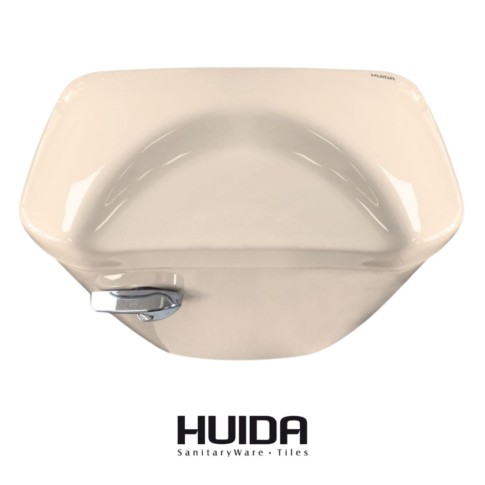 INODORO DOS PIEZAS ELONGADO COLOR CREMA HUIDA