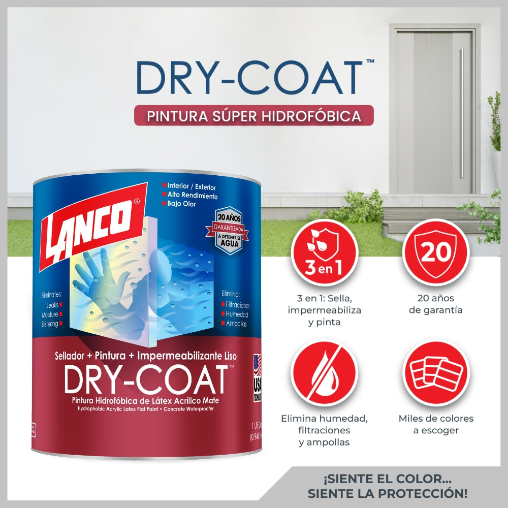 PINTURA DRY COAT TINT 1/4 DC477-5 LANCO