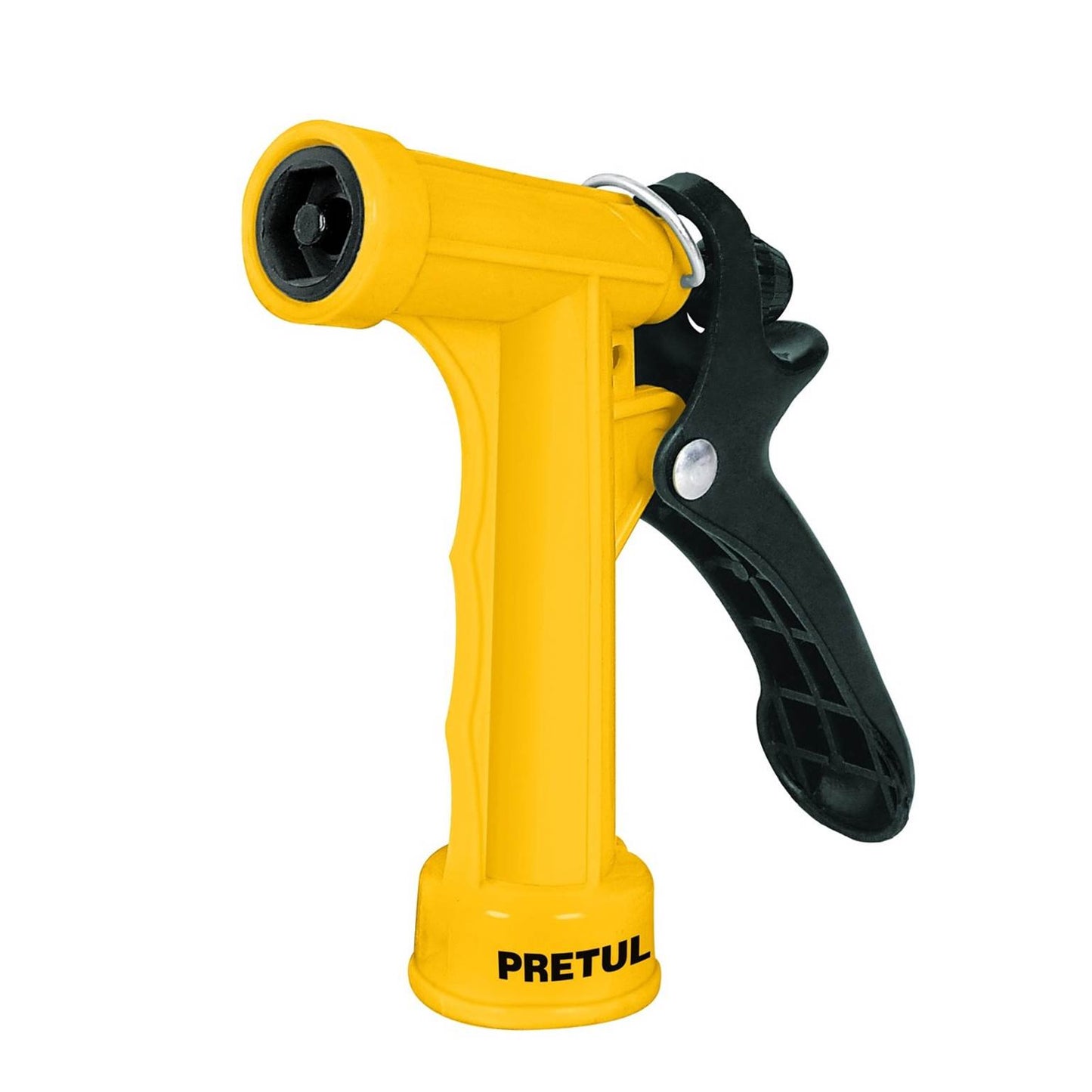 PISTOLA PLASTICA PARA RIEGO 5 PULGADAS CON CLIP PRETUL