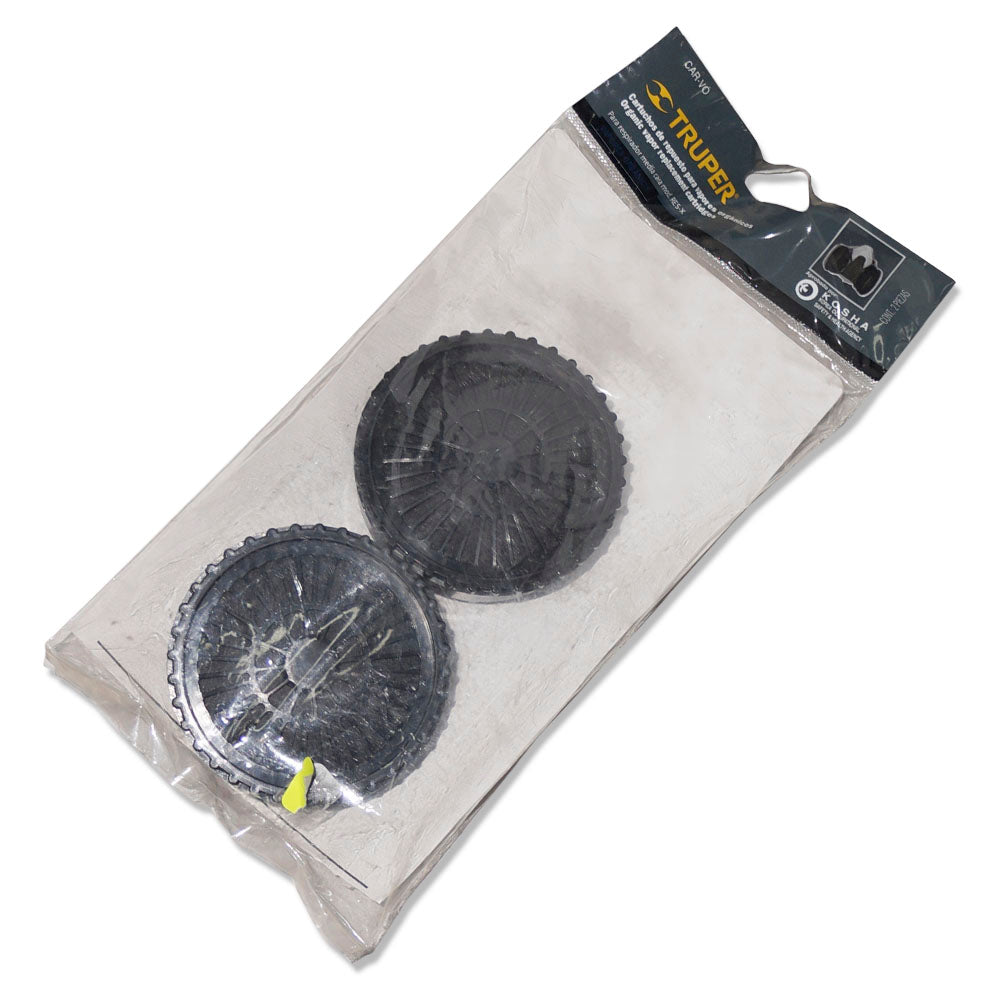 CARTUCHO PARA RESPIRADOR VAPOR ORGANICOS(CAR-VO)