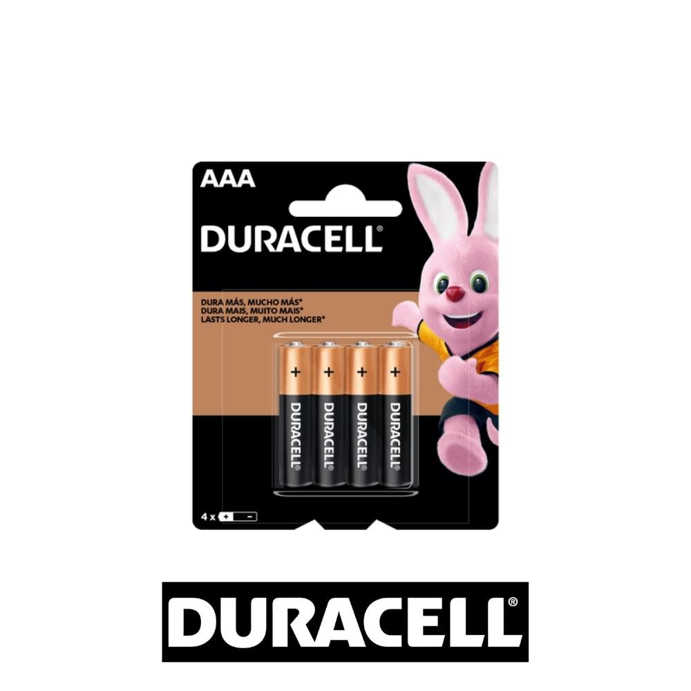 BATERIA AAA X 4 DURACELL