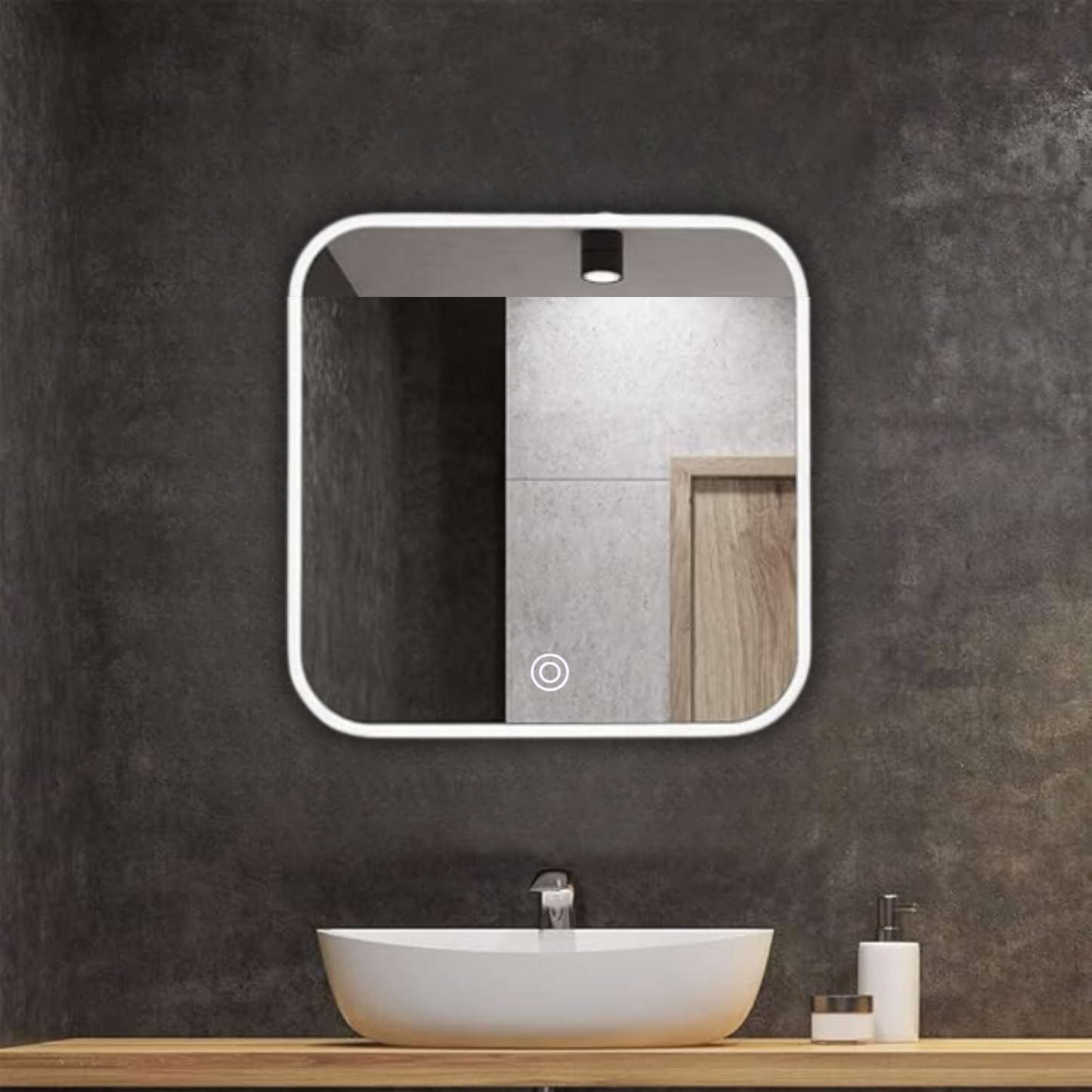 ESPEJO LED RECTANGULAR 70X70CM ML5-75