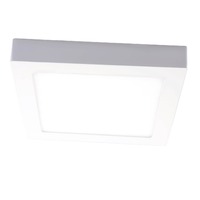 Foco Led Sobrepuesto 24w Fría Con Sensor Luz Y Movimiento - Electrolandia