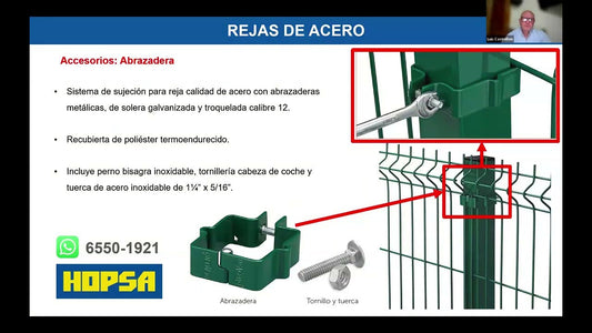 Capacitación - Rejas DEACERO: Seguridad con elegancia y duración