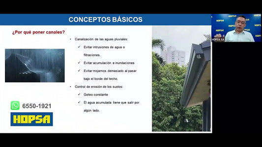 Capacitación- Canales para Techo: Producto e Instalación