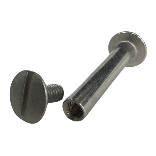 POSTE DE SUJECION CON TORNILLO 1-1/4 PULGADAS