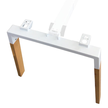 PATAS DE ESCRITORIO URANUS METAL LEG 800MM WHITE RIVAL