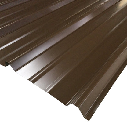 LAMINA DE ZINC CANAL ANCHO F2 42 PULGADAS X 20 PIES GRAFITO CALIBRE 26