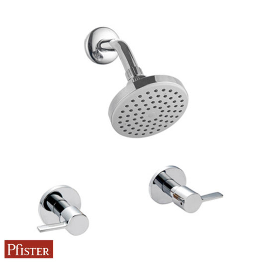 LLAVE DE DUCHA DOBLE  2 MANIJAS LEVER ACABADO CROMADO 807-CSLC PRICE PFISTER
