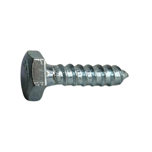 TORNILLO TIRAFONDO HEXAGONAL ZINCADO ACERO GRADO 2 1/4 PULGADAS x 1 PULGADAS