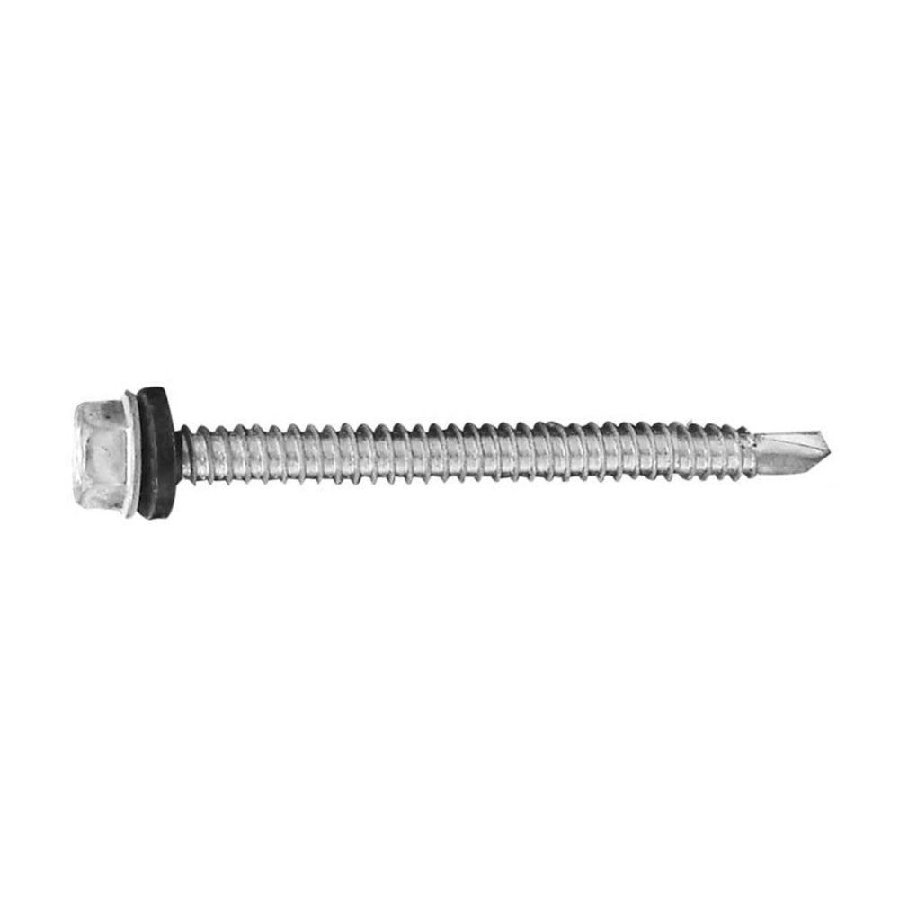TORNILLO AUTO PERFORANTE GALVANIZADO #14X3 PULGADAS PARA TECHO