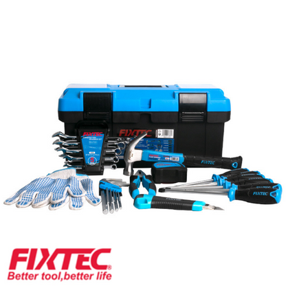 JUEGO DE HERRAMIENTAS MANUALES 26 PCS Y CAJA 17 PULGADAS FIXTEC FHTS026