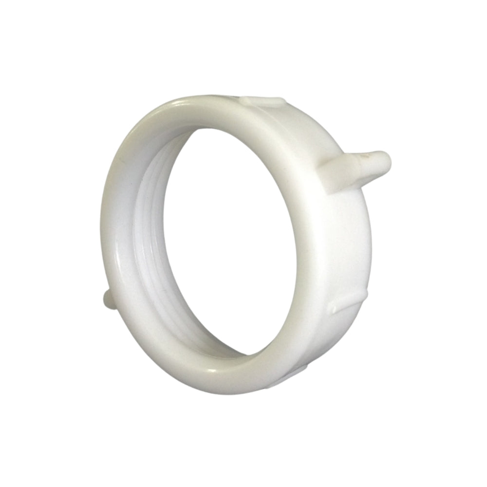 TUERCA DE 1 1/2 PULGADAS X 1 1/2 PULGADAS PLASTICA PARA FREGADOR