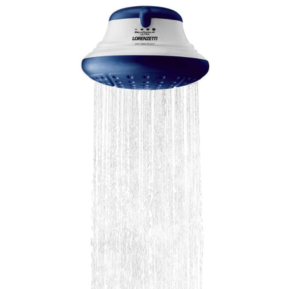 DUCHA ELECTRICA MAXI DUCHA 4 TEMPERATURAS  127V 5500W  BLANCA CON AZUL LORENZETTI 7537515