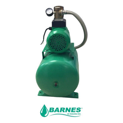 BOMBA DE AGUA PERIFERICA 110V/220V DE 1 HP CON TANQUE PRESION DE 24 L 1J2107