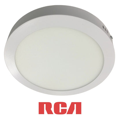 PANEL LED SOBREPUESTO REDONDO LUZ CALIDA  18W 85-277V 1260LM RCA (RLCRLW18W)