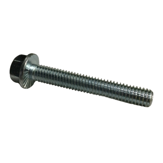 PERNO CABEZA BRIDA HEXAGONAL DENTADA GRADO 5 3/8 PULGADAS-16 x 2-1/2 PULGADAS ROSCA ESTANDAR