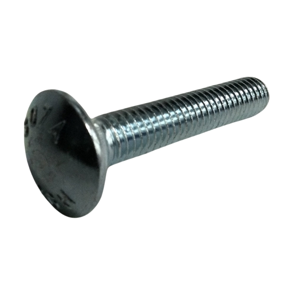 PERNO DE CARRUAJE ZINCADO ACERO GRADO 2 3/8 PULGADAS-16 x 2 PULGADAS ROSCA ESTANDAR